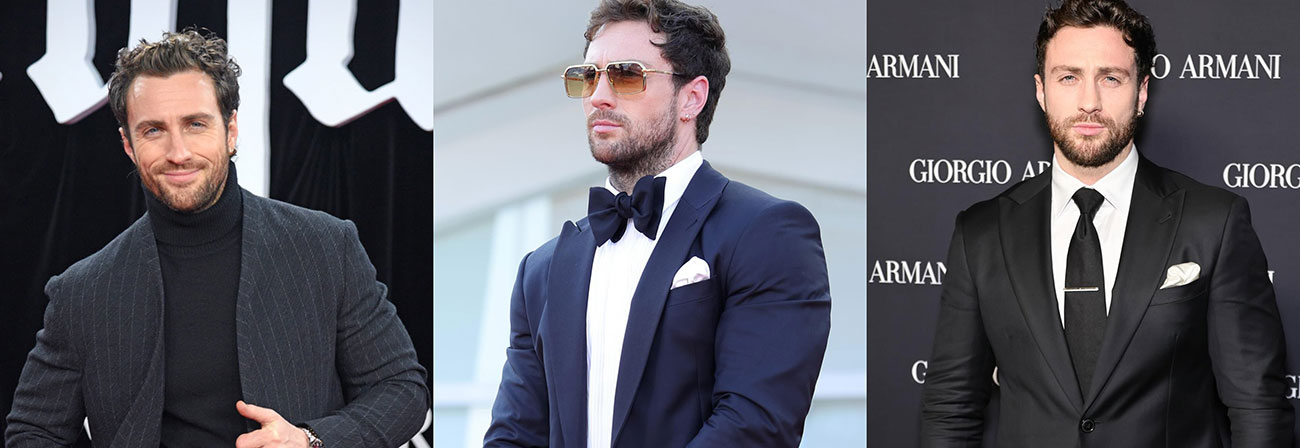 Las claves del estilo de Aaron Taylor-Johnson como referente de moda