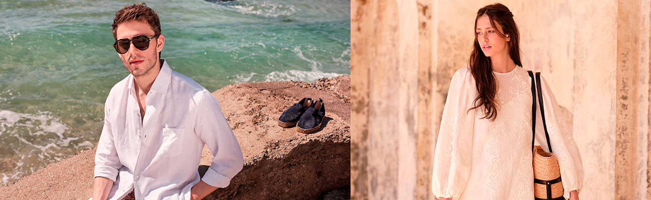 Prendas de lino, el clásico de verano para hombre y mujer